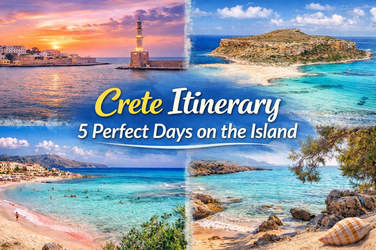 Crete Itinerary: 5 Perfect Days on the Island (Ultimate Travel Guide) Crete Itinerary: 5 Perfect Days on the Island