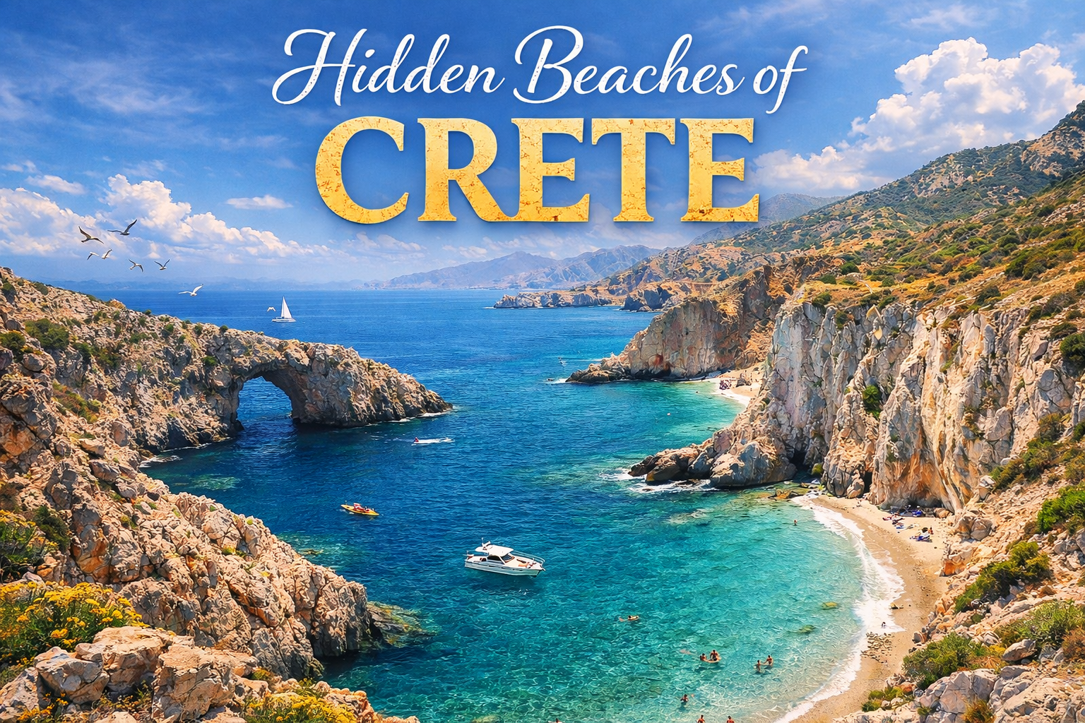 Hidden Beaches in Crete for the Ultimate Secret Beach Guide