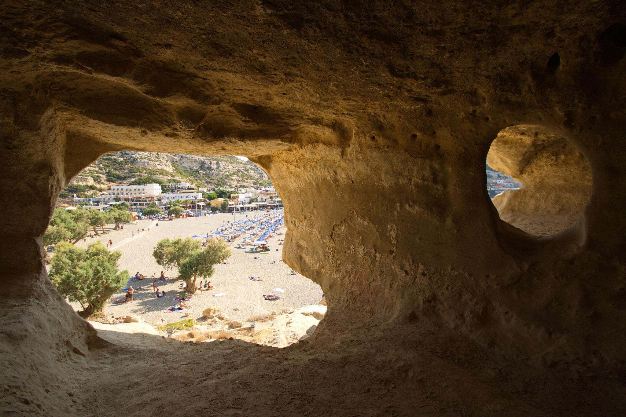 Matala Beach – A Local Favorite